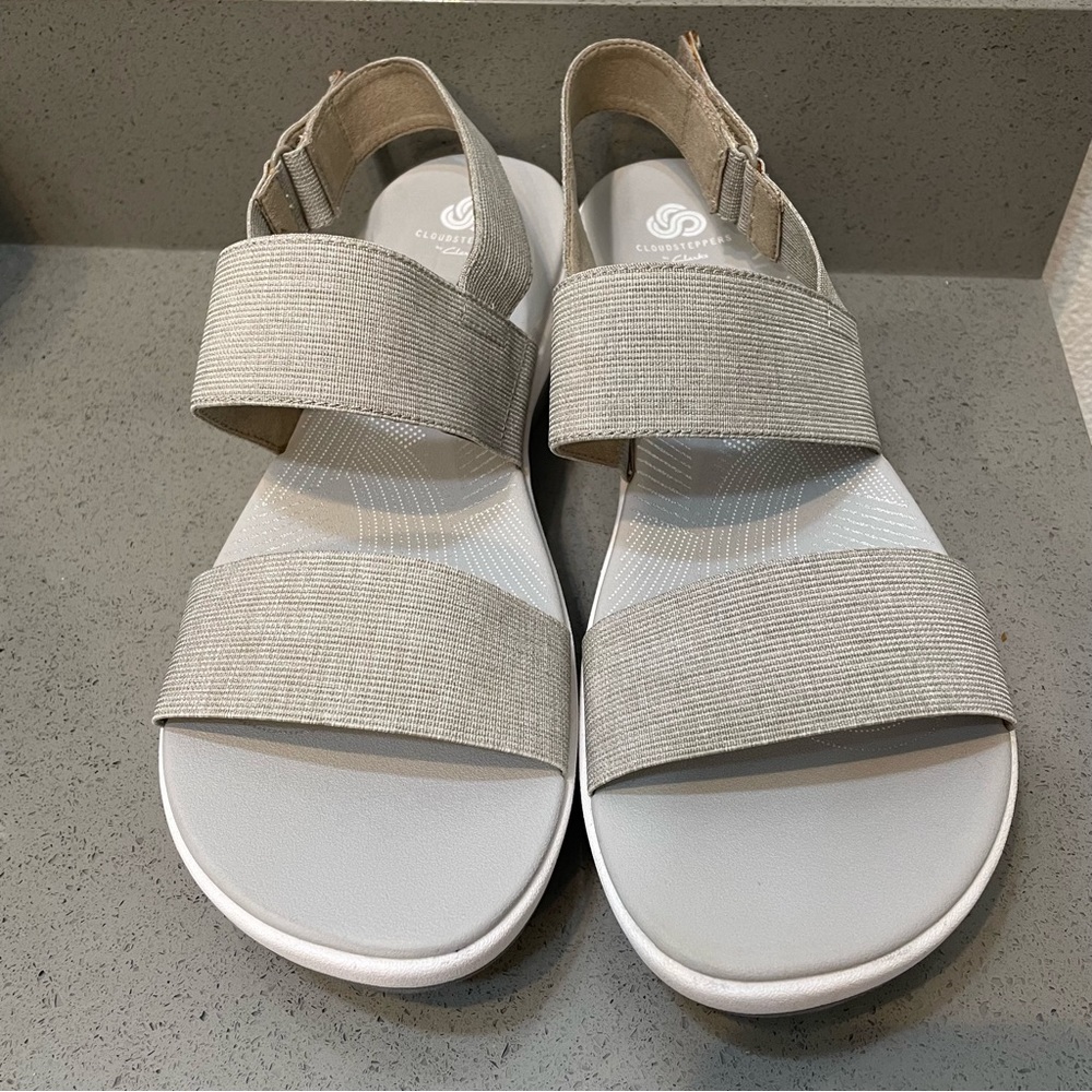 Clarks Cloudsteppers Sandals Comfort Women’s Size 12 M